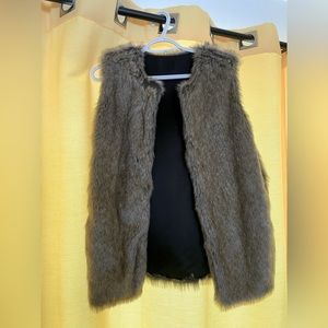 Beautiful faux-fur vest